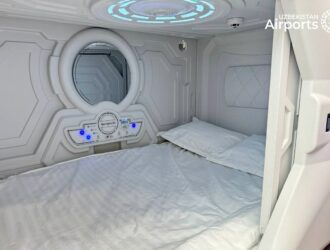 Toshkent aeroportida kapsula mehmonxona ochildi