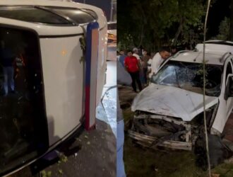 Toshkentda 17 yoshli bola Spark’da YPX mashinasini urib, ag‘darib yubordi