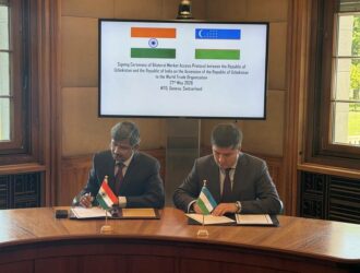 O‘zbekiston JSTga a’zo bo‘lish jarayonida Hindiston bilan muzokaralarni yakunladi