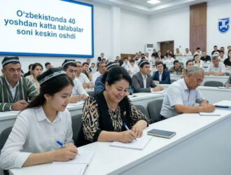 O‘zbekistonda 40 yoshdan katta talabalar soni 53 mingdan oshdi
